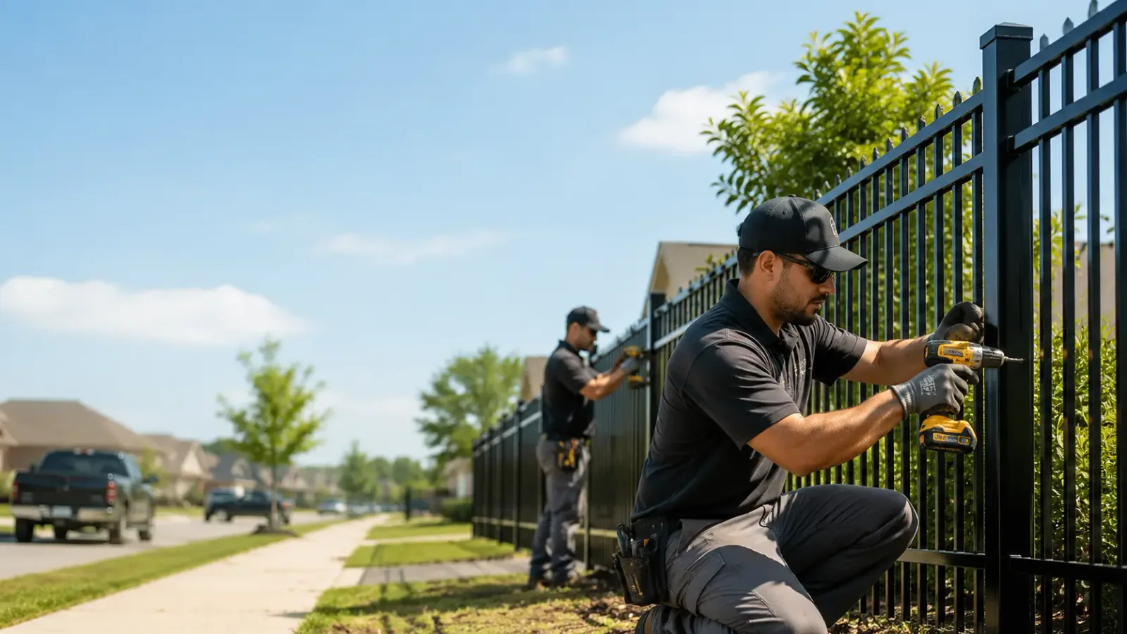 Metal Fence Installation in Atkins, AR
